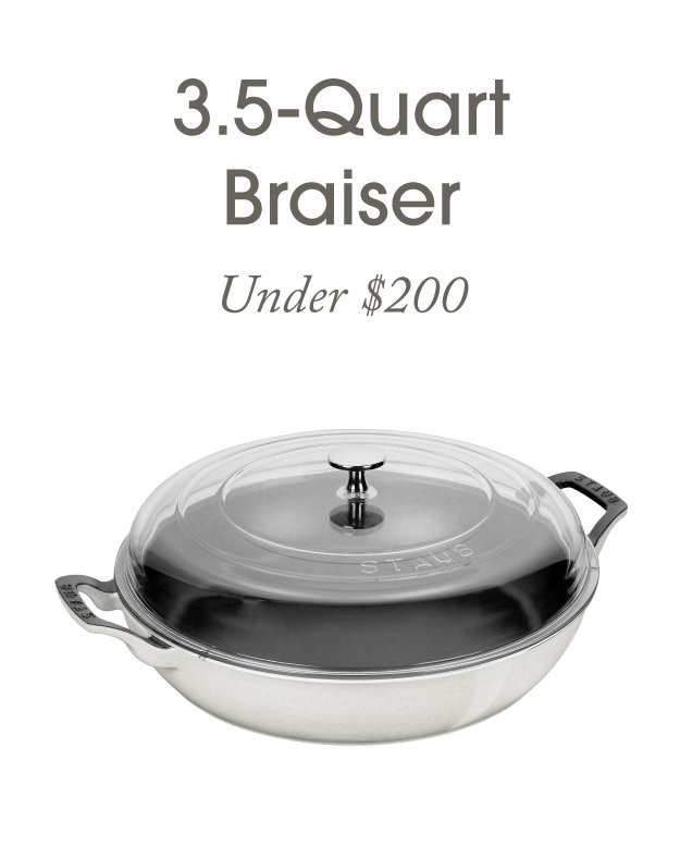 3.5-Quart Glass Lid Braiser