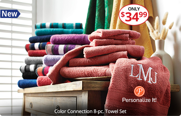 Color Connection 8-pc. Towel Set