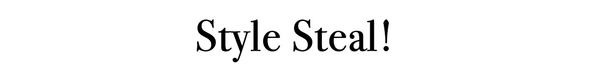 Style Steal! >>