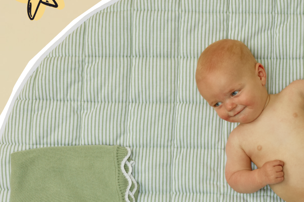 baby on mat