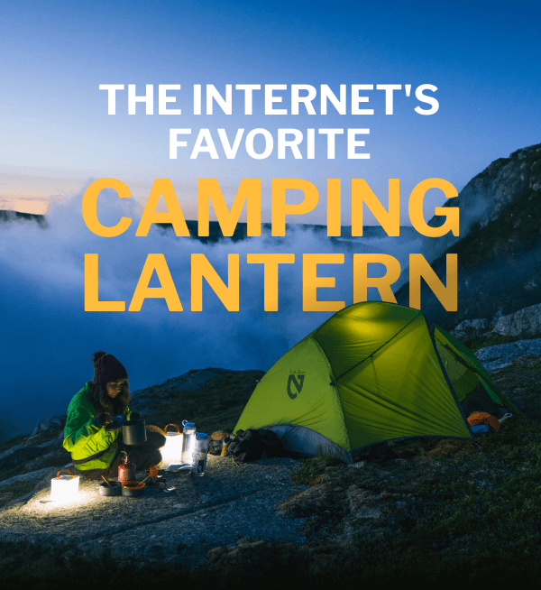 The Internet's Favorite Camping Lantern. [ DISCOVER WHY ]