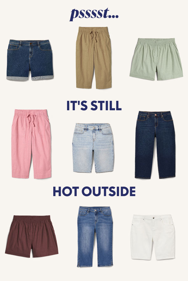 Shorts & Capris Buy 1 Get 2 Free