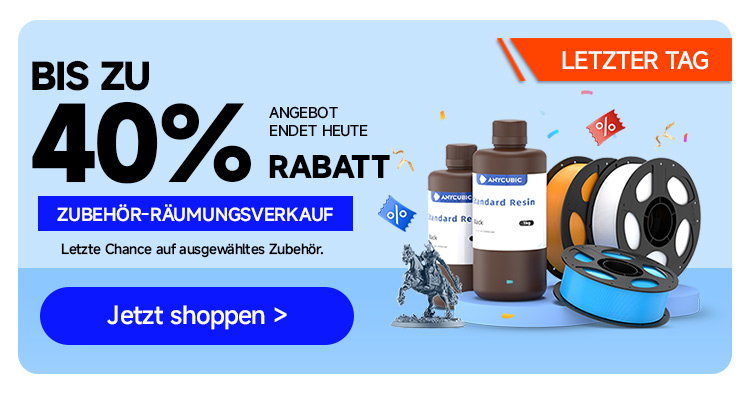 BIS ZU 40 % RABATT  ZUBEHÖR-RÄUMUNGSVERKAUF