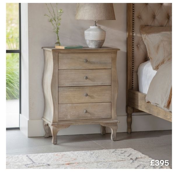Ilkley Small Chest of 4 Drawers
