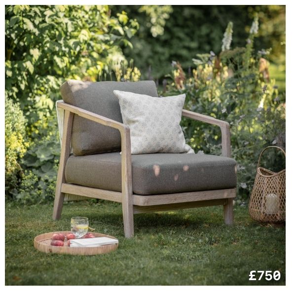 Campden Reclaimed Teak Garden Armchair