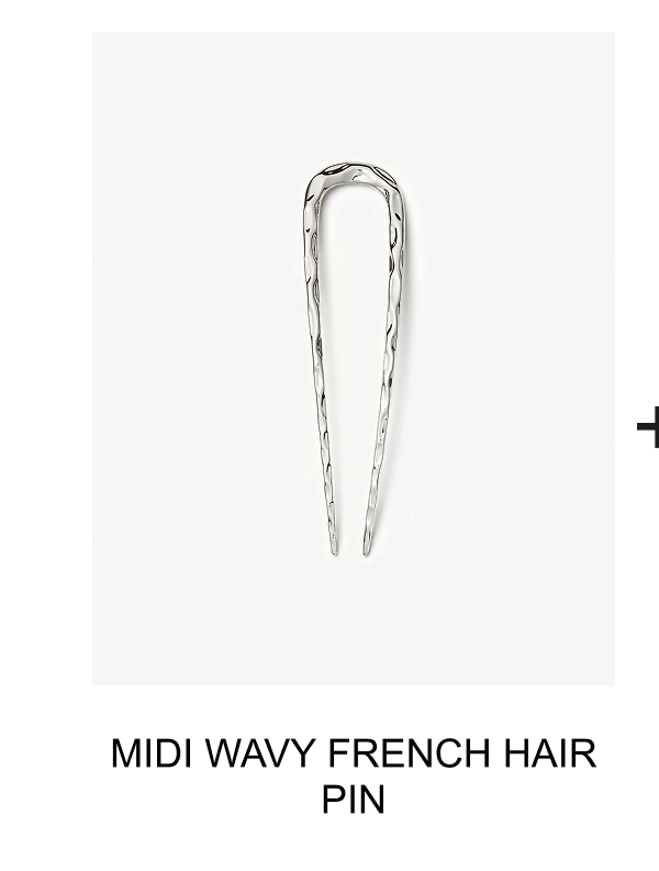 Midi Wavy French Hair Pin