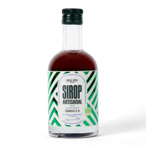 Sirop Artisanal Biologique* À L Hibiscus