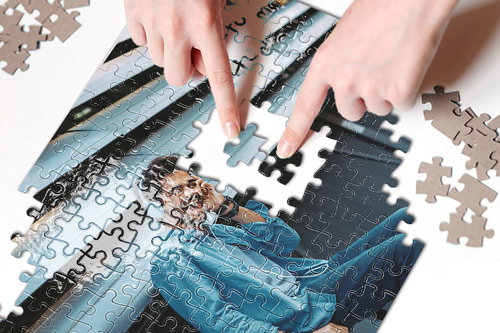 Dein Lieblingsfoto als individuelles Puzzle.