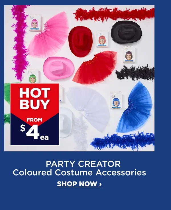 Party Creator Coloured costume Accessories