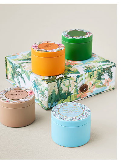Candle Tin Discovery Gift Box - Set of 4