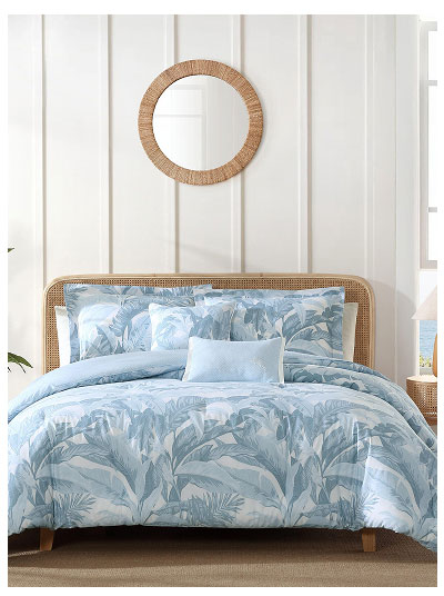 Palm Serenity Reversible 5-Piece King Comforter Set