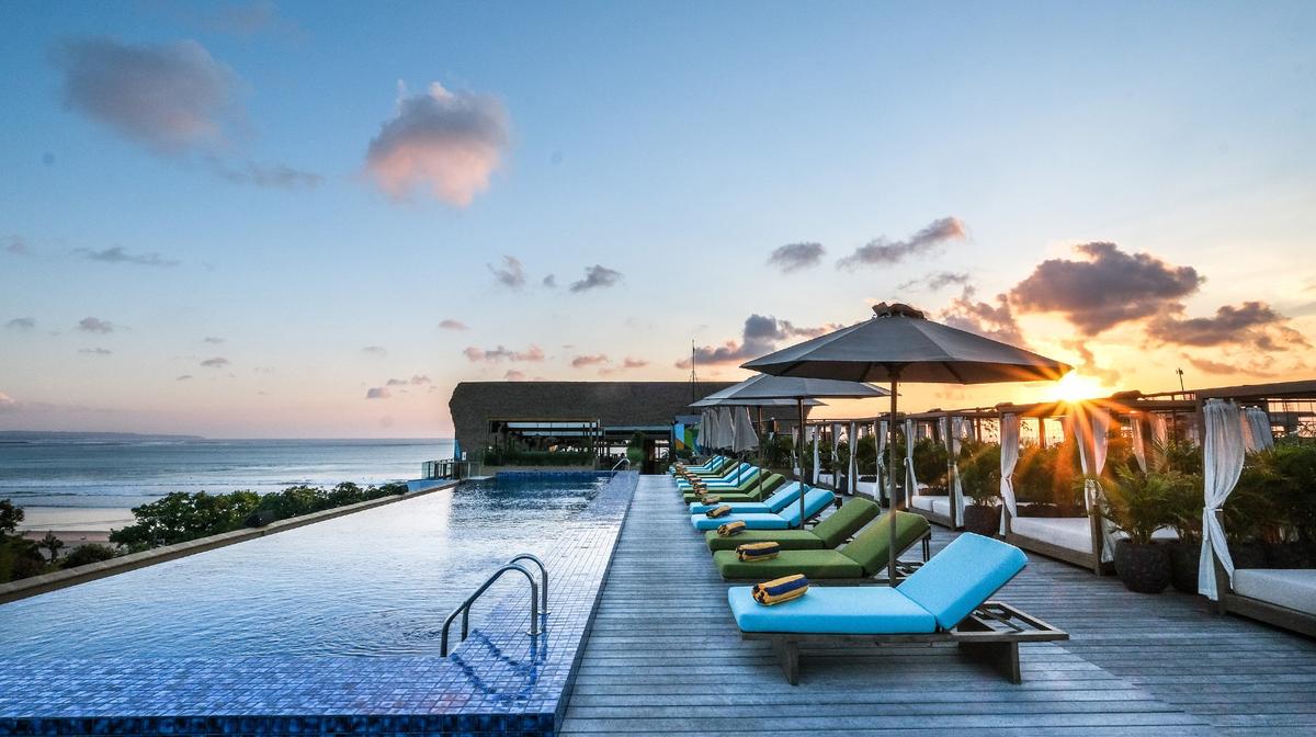 Kuta Beachfront Escape with Daily Breakfast & Daily Two-Hour Free-Flow Rooftop Cocktails