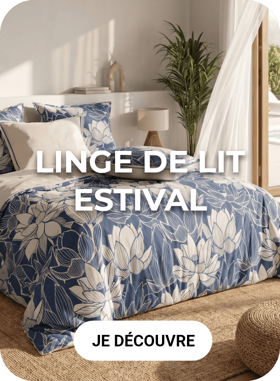 LINGE DE LIT ESTIVAL
