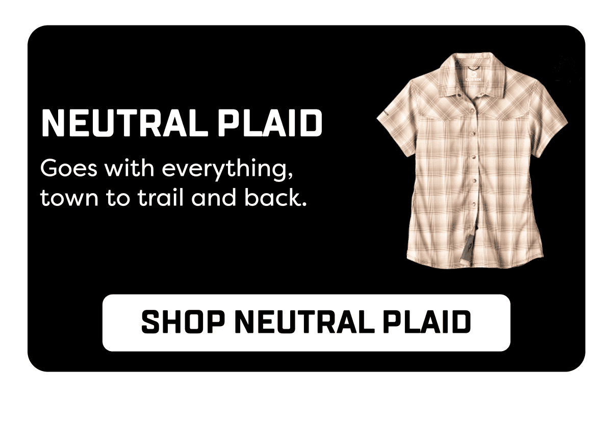 Goes with everything, town to trail and back.