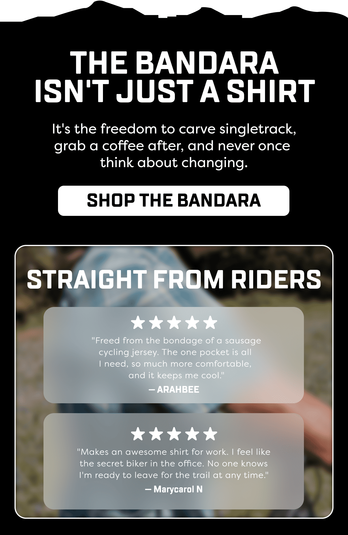 THE BANDARA ISN'T JUST A SHIRT