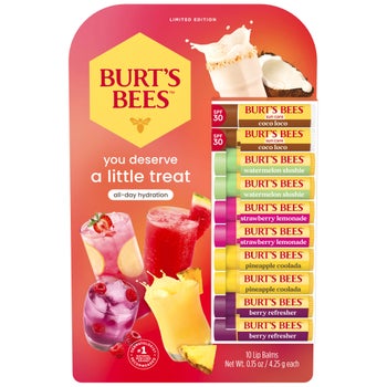Burt's Bees Limited Edition Lip Balm, 10 Sticks