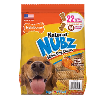 Nylabone Natural NUBZ Edible Dog Chew