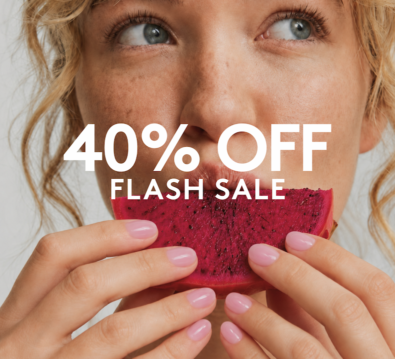 40% off the flash sale