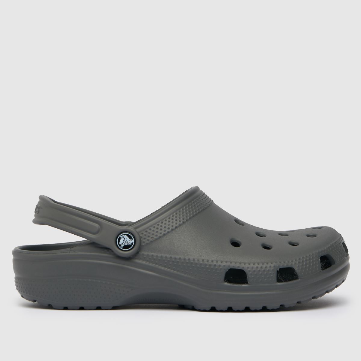 A Crocs Classic Clog in Grey