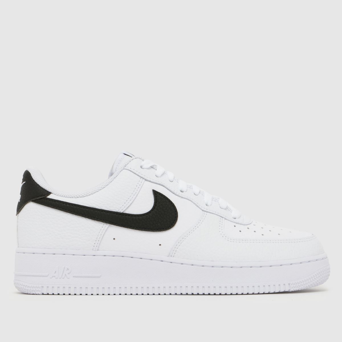 A Nike Air Force 1 in White & Black