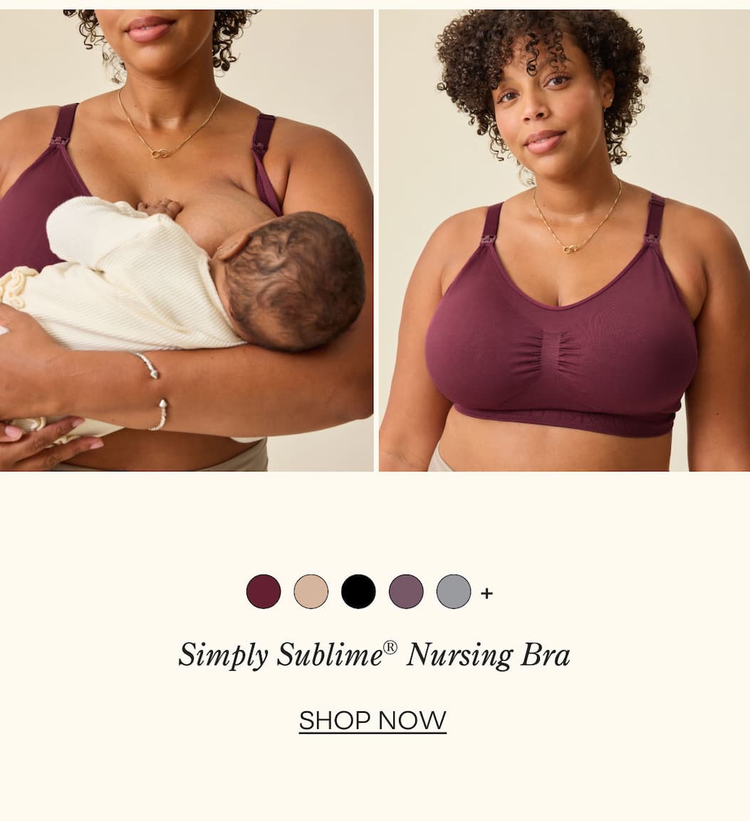 Simply Sublime Nursing Bra in Deep Burgundy