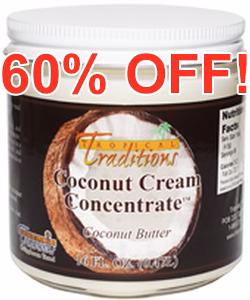 Image of Coconut Cream Concentrate - 1 Pint (16-oz) (2 pint minimum)