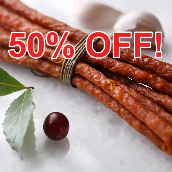 Image of Grass-fed Beef - Snack Sticks - approx. 6 oz. package (Minimum of 5 packages)
