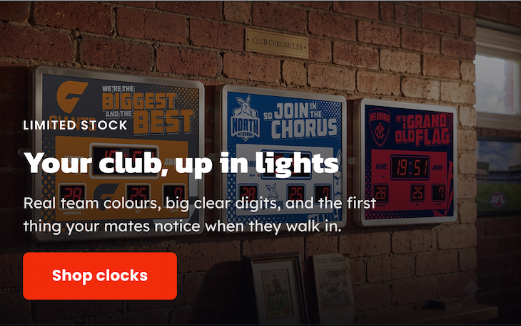 Hero Banner - AFL LED Scoreboard Clocks Are Limited