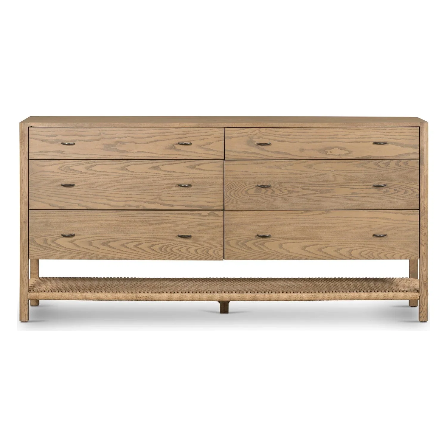 Image of Four Hands Zuma Dune Ash 6 Drawer Dresser