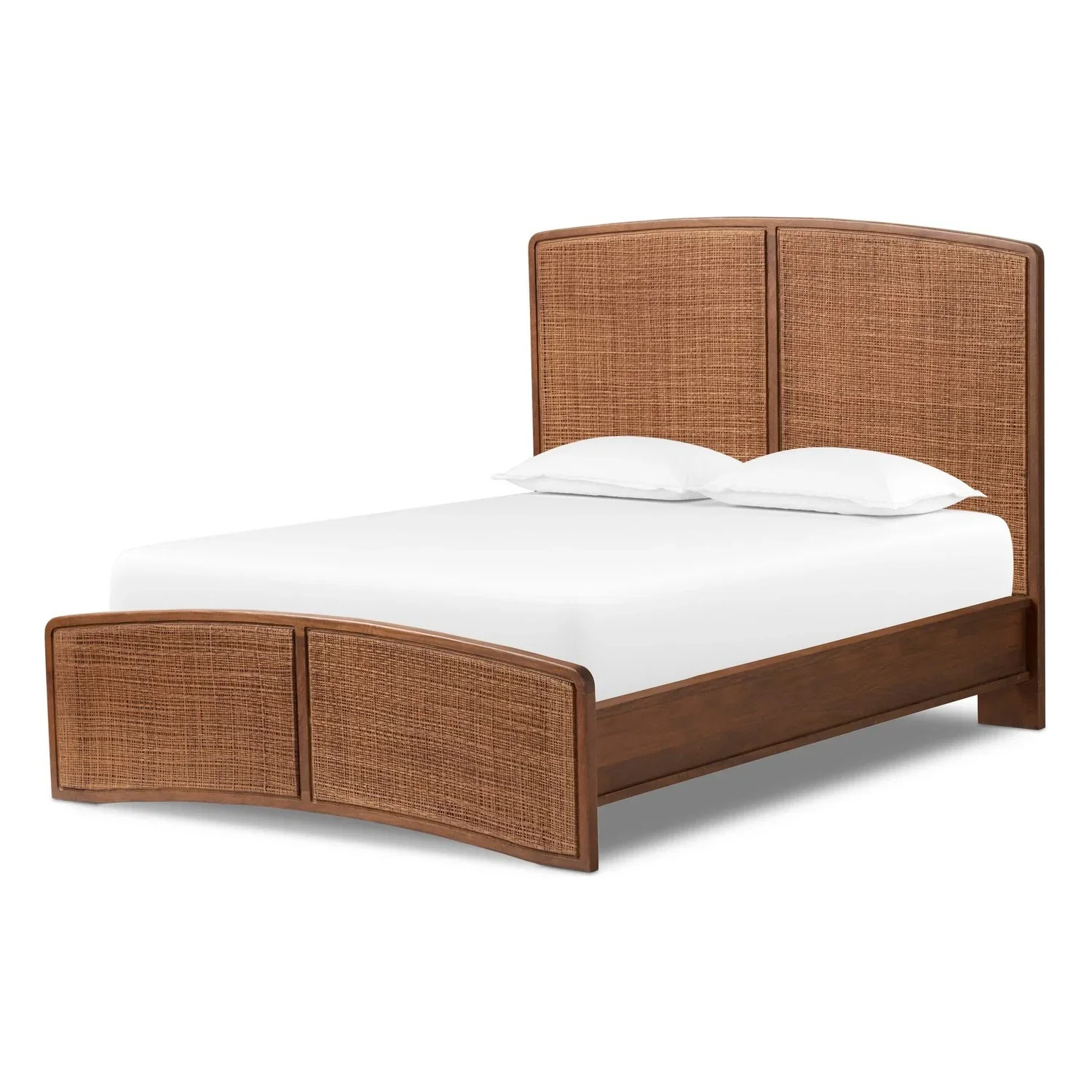Image of Four Hands Sondo Cocoa Cane Bed