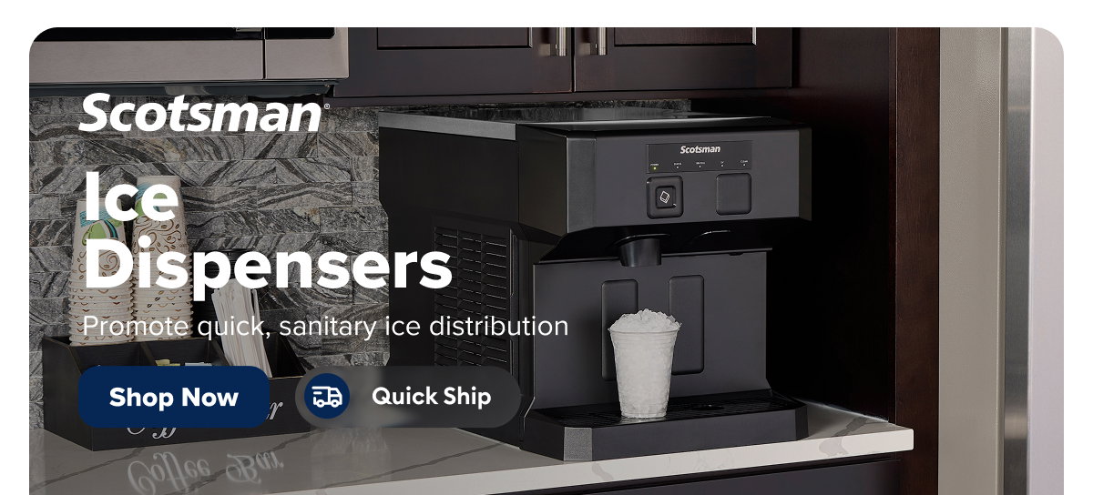 Scotsman Quick Ship Commercial Ice Dispensers