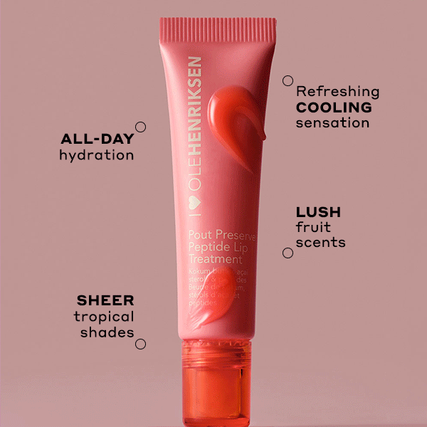 ALL DAY HYDRATION. REFRESHING COOL SENSATION. SHEER TROPICAL SHADES. LUSH FRUIT SCENTS.