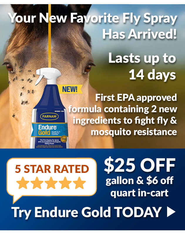 $25 off endure gold fly and mosquito spray in-cart