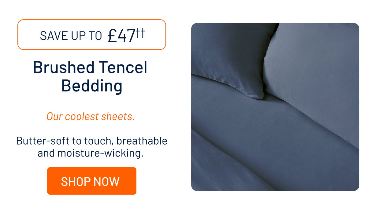 Brushed Tencel bedding