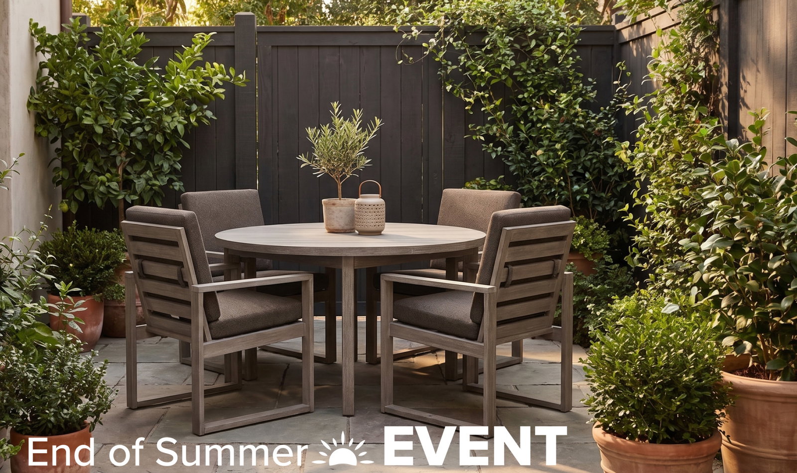 End of Summer Archbold Table Set