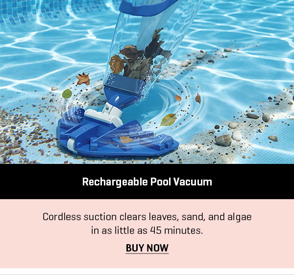 Rechargeable Pool Vacuum