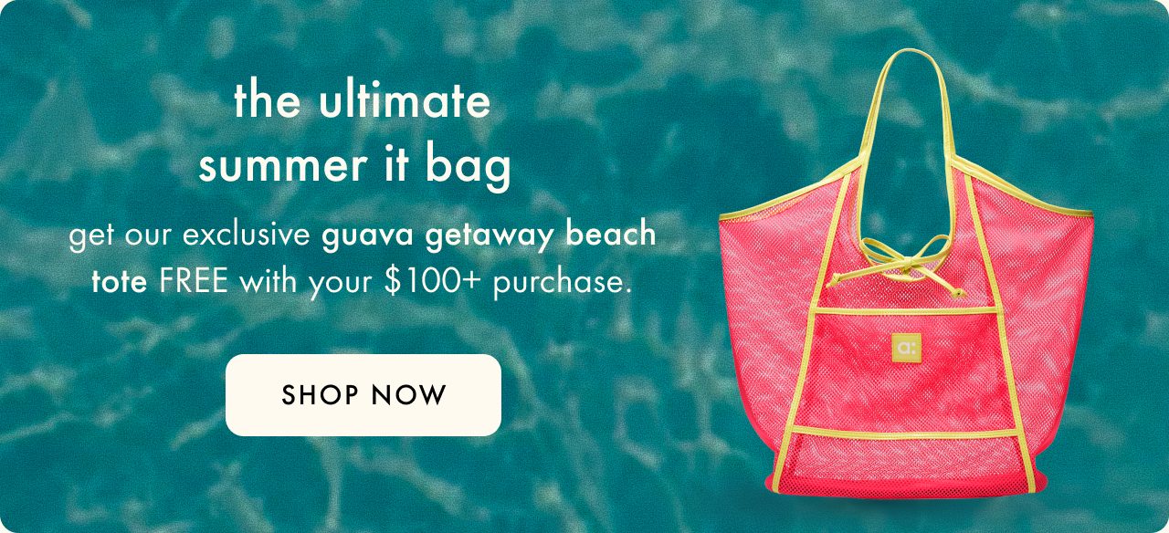 get a free beach tote with orders over $100