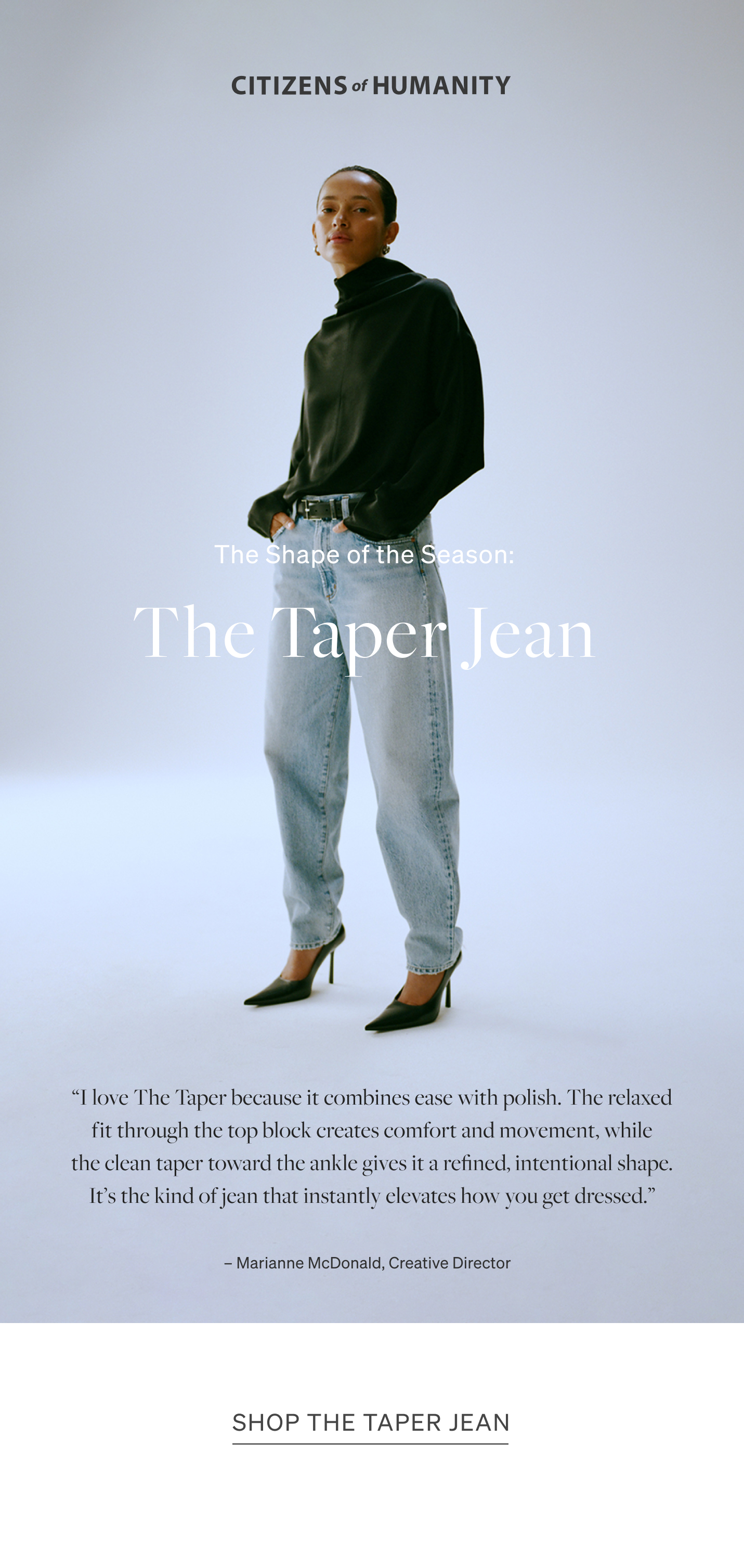 Shop the Taper Jean