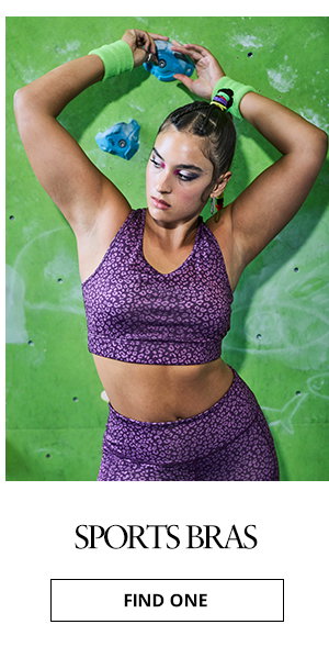 Sports bras you'll love. Find one now.