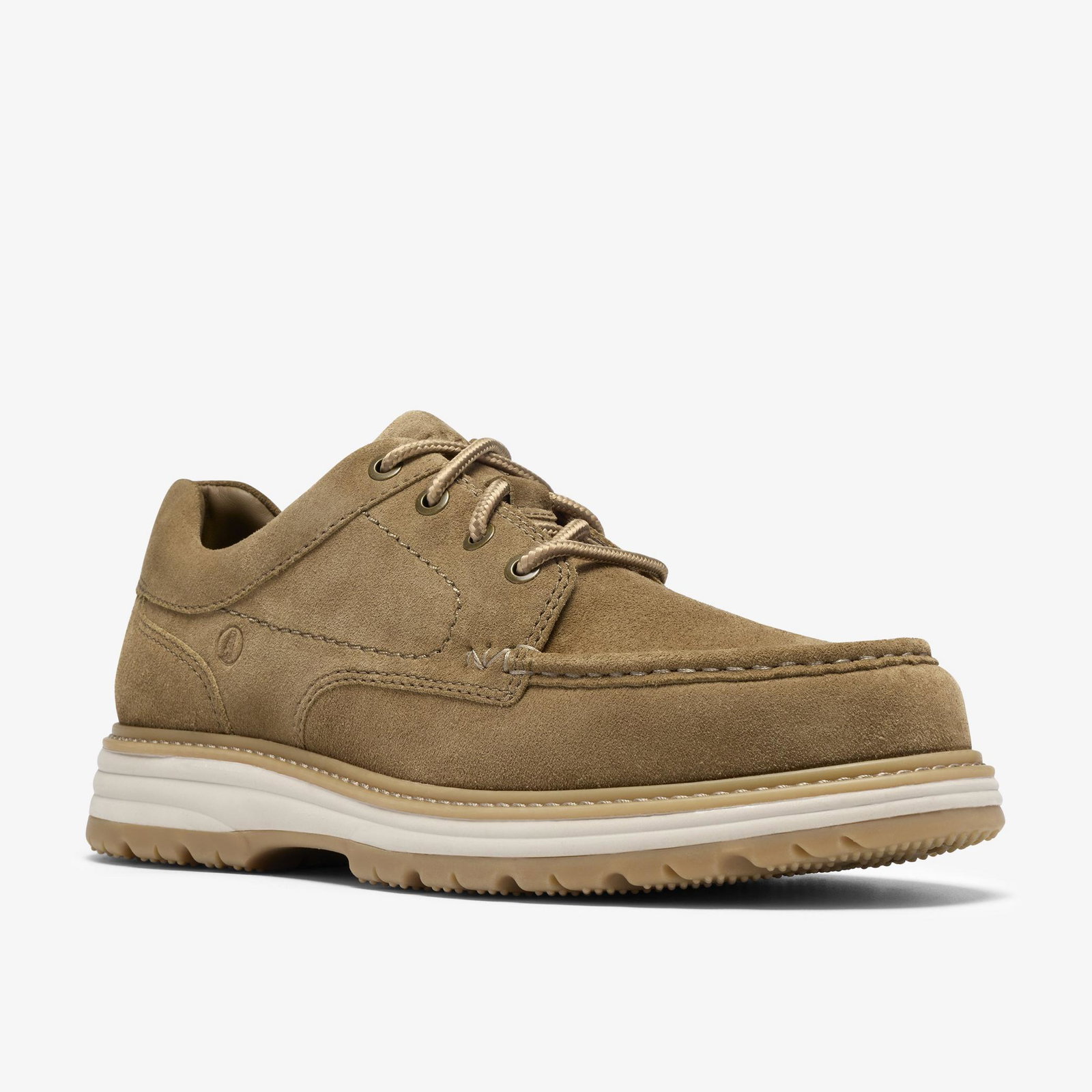 Shop Melbury Lace Dark Sand Suede
