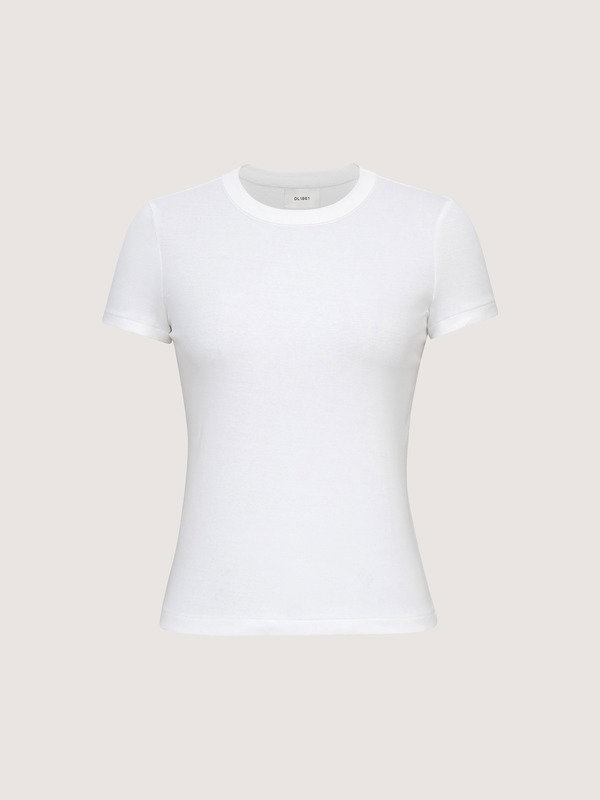 Shrunken Tee — White