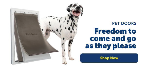 Shop Pet Doors - freedom to come and go as they please