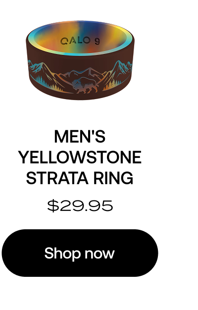 Shop Men's Yellowstone Strata Ring