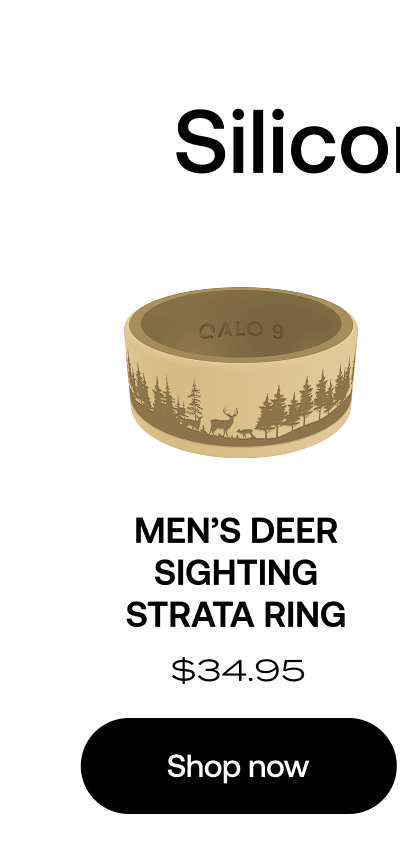 Shop Men's Deer Sighting Strata Ring