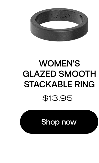 Shop Women's Glazed Smooth Stackable Ring