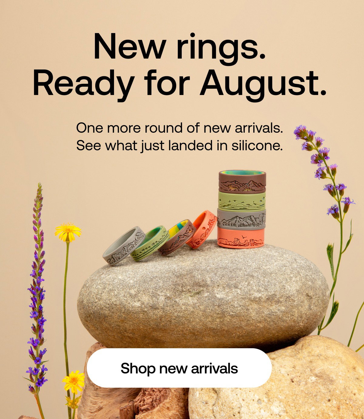 New rings. Ready for August