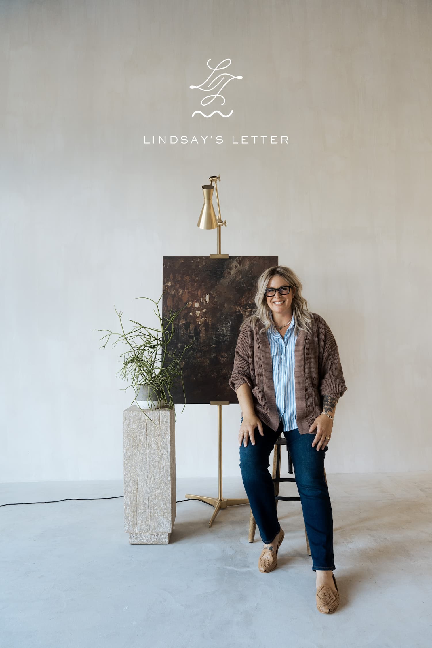 Lindsay's Letter featuring Lindsay Sherbondy and new cozy artwork