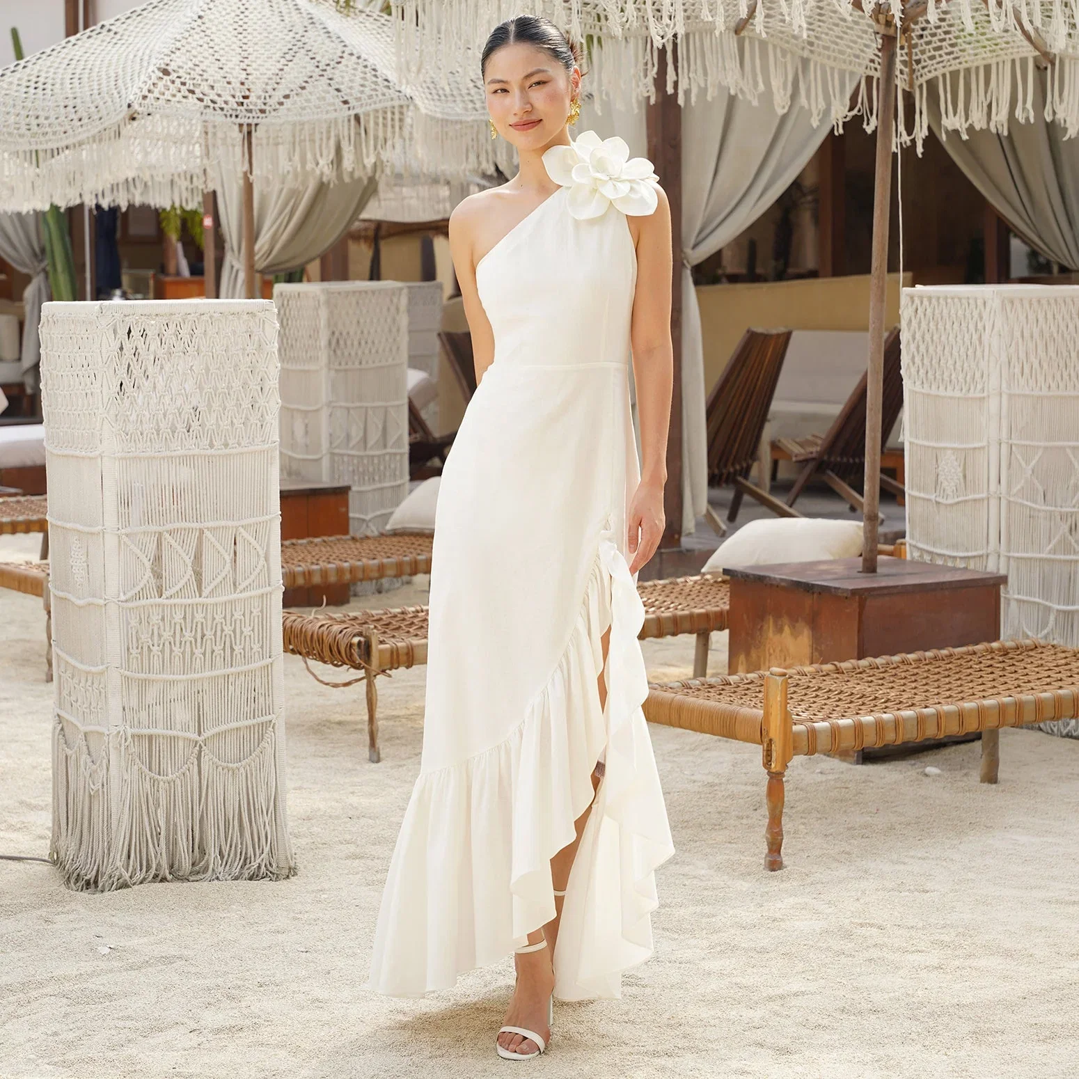 Image of ROCKY LINEN DRESS