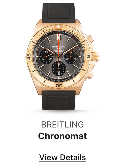 Used Breitling Chronomat B01 42 18k Red Gold