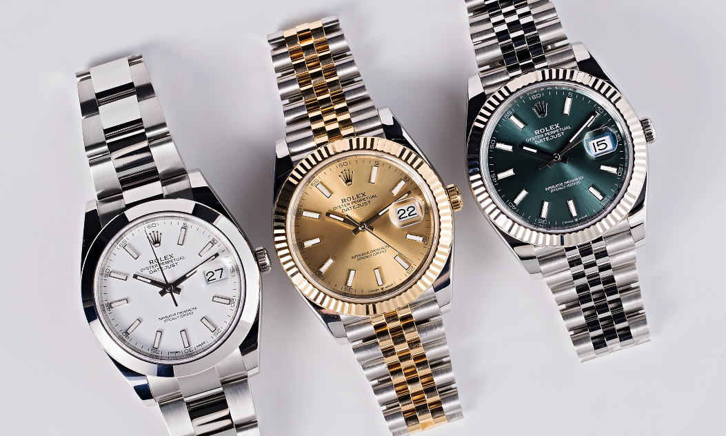 3 Rolex Datejust 41 watches